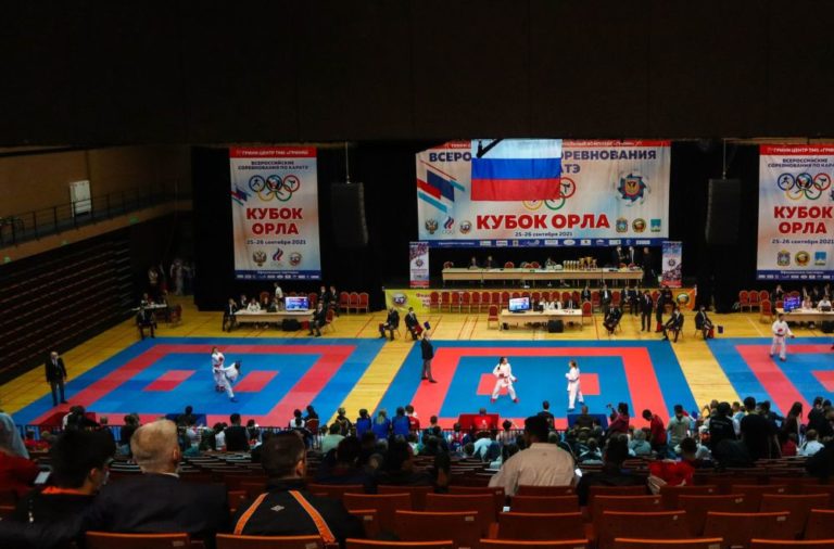 В Орловской области стартовали Всероссийские соревнования по каратэ «Кубок Орла»